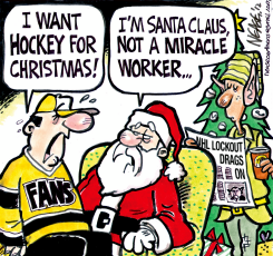 HOCKEY FOR CHRISTMAS by Steve Nease