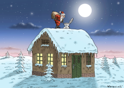 SANTA CLAUS by Marian Kamensky