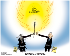 THE TORCH IS PASSED  by John Cole