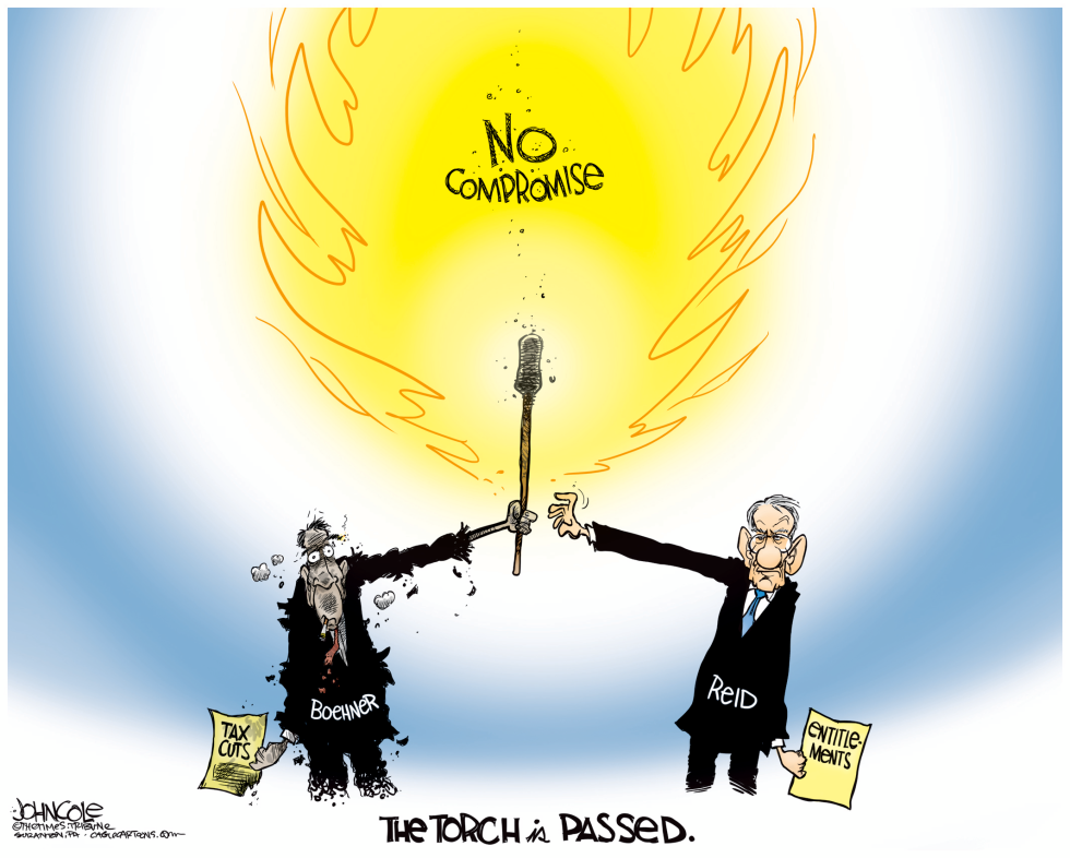 The torch is passed COLOR
