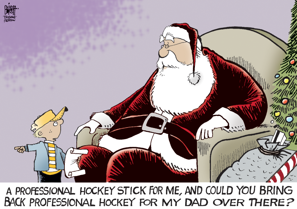 HOCKEY FOR DAD, COLOR