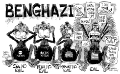 BENGHAZI MONKEYS by Daryl Cagle