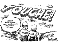 UN PALESTINIAN VOTE by Jimmy Margulies