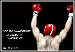 SEC HEAVYWEIGHT CHAMPIONSHIP GAME by J.D. Crowe