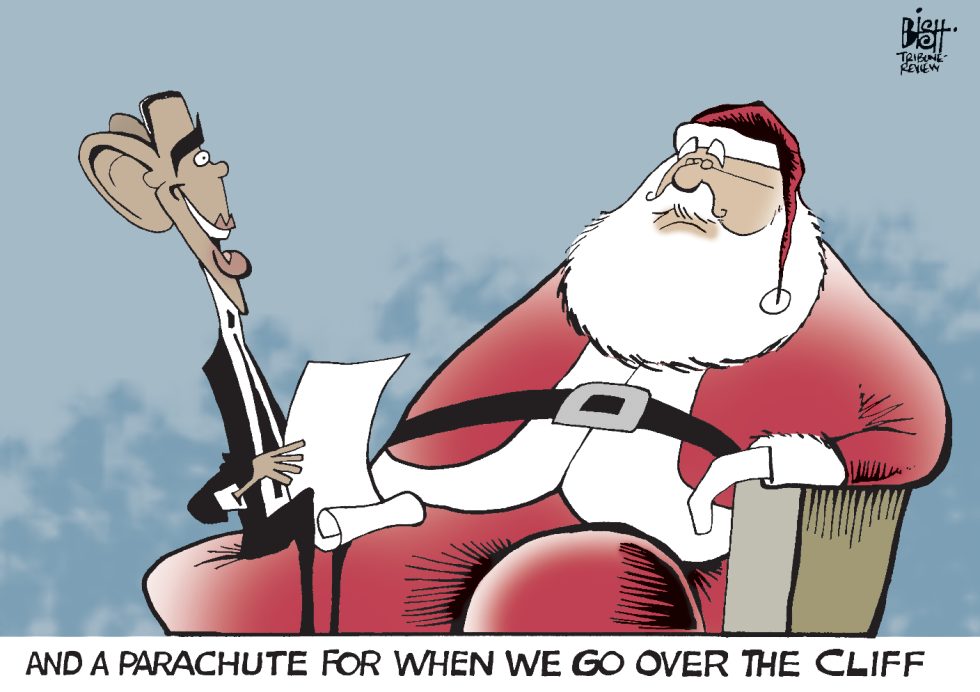 A PARACHUTE FOR CHRISTMAS, COLOR