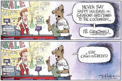 HOLIDAY SPIRIT by Joe Heller