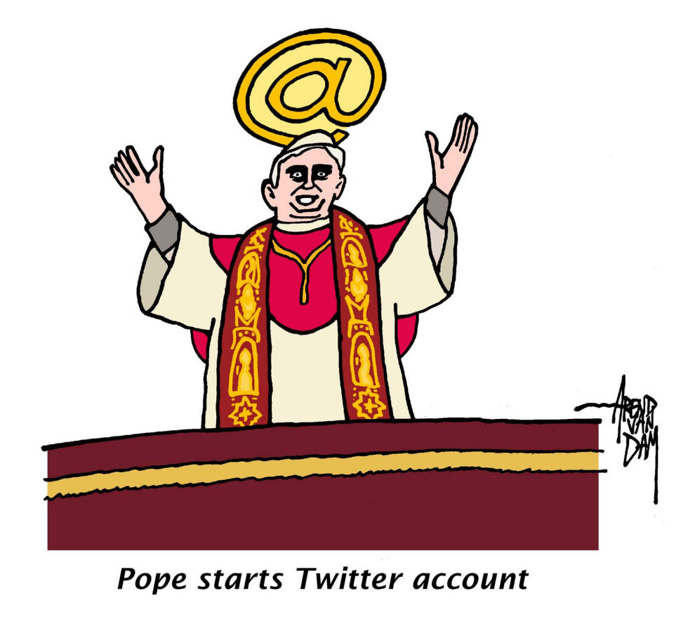Pope and Twitter