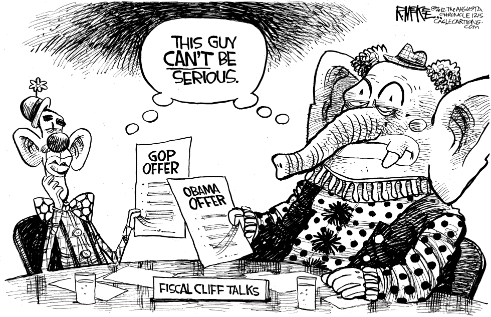 Fiscal Cliff Clowns