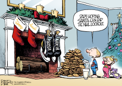 A VERY HOCKEY CHRISTMAS  by Nate Beeler