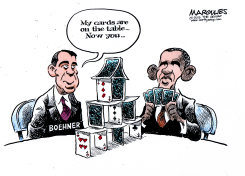 FISCAL CLIFF NEGOTIATIONS by Jimmy Margulies