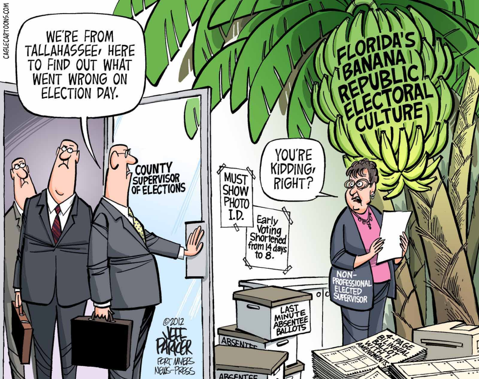 LOCAL FL Florida's Electoral Culture Is Bananas