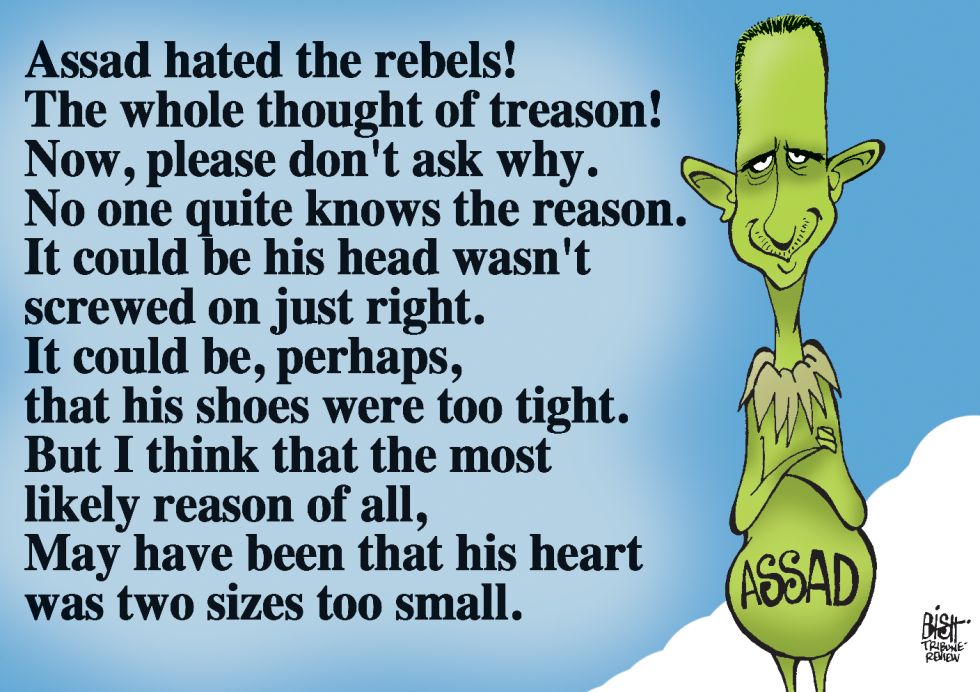 SYRIAN GRINCH, COLOR