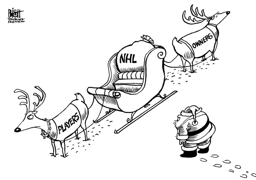 NHL STANDSTILL, B/W