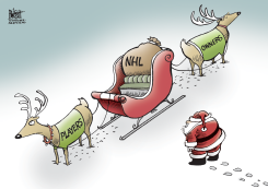 NHL STANDSTILL,  by Randy Bish