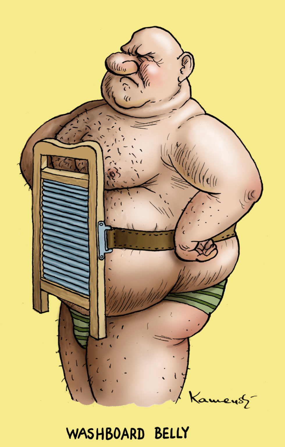 Washboard Belly