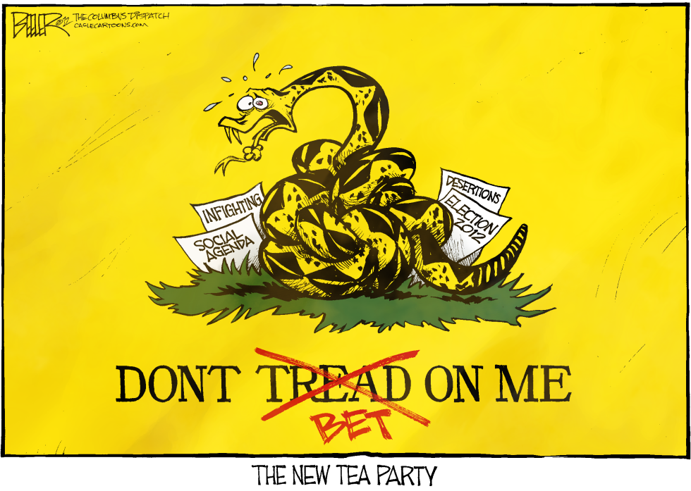 Tea Party Flag COLOR