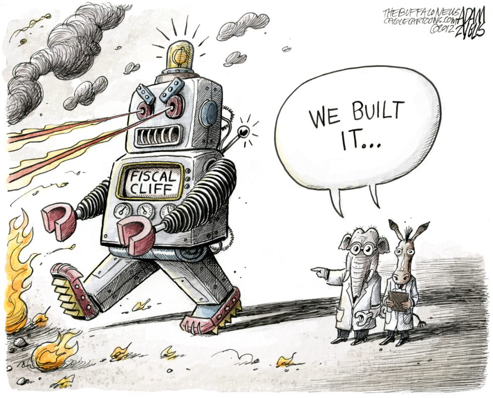  MANUFACTURED CRISIS by Adam Zyglis