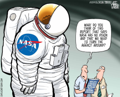 NASA TURNAROUND  by Jeff Parker