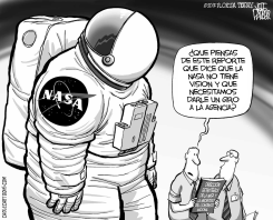 GIRO EN LA NASA by Jeff Parker
