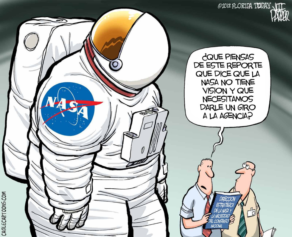  GIRO EN LA NASA  by Parker