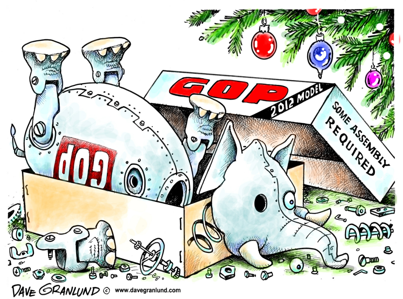 GOP in pieces