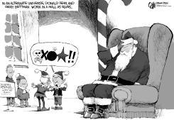 SANTA'S ELVES by Cam Cardow
