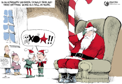 SANTA'S ELVES  by Cam Cardow