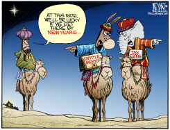 NOT SO WISE MEN  by Christopher Weyant