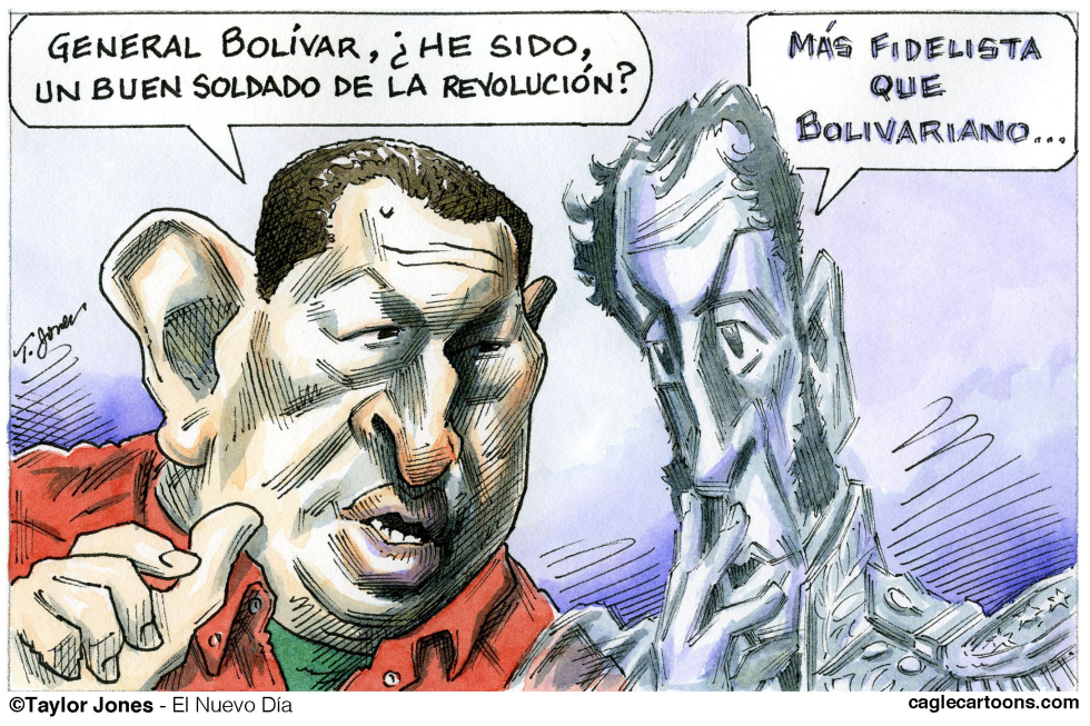  CHáVEZ Y EL FANTASMA DE BOLíVAR by Taylor Jones