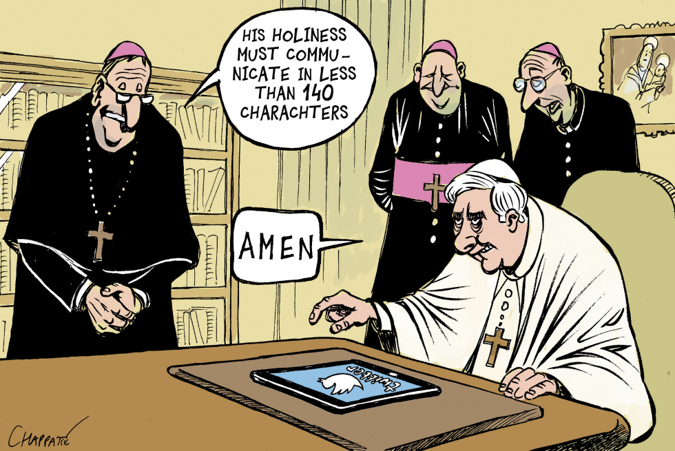 The POPE is on TWITTER
