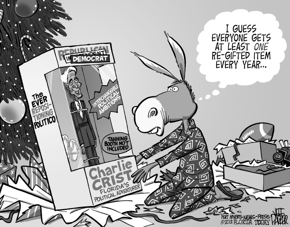 LOCAL FL Charlie Crist Re-Gifted