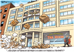 JIM DEMINT'S TEA ROOM  by R.J. Matson
