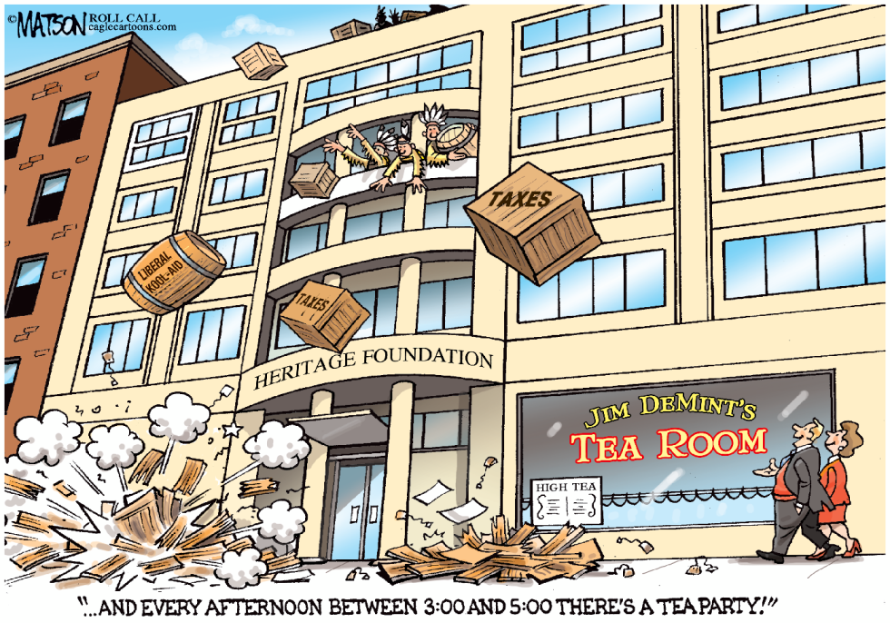 Jim DeMint's Tea Room COLOR