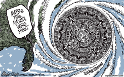 MAYAN PREDICTION by Mike Keefe