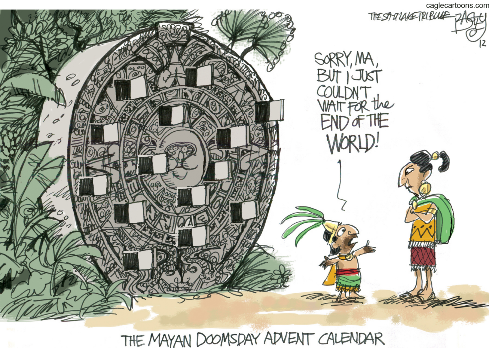  COUNTDOWN TO DOOMSDAY by Pat Bagley