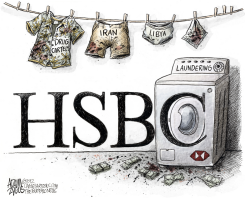 HSBC BANK  by Adam Zyglis