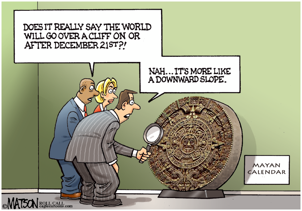 Mayan Calendar Fiscal Cliff Prediction-COLOR