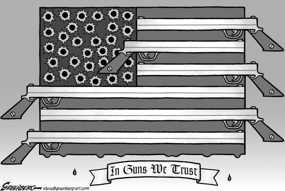 US Guns bw