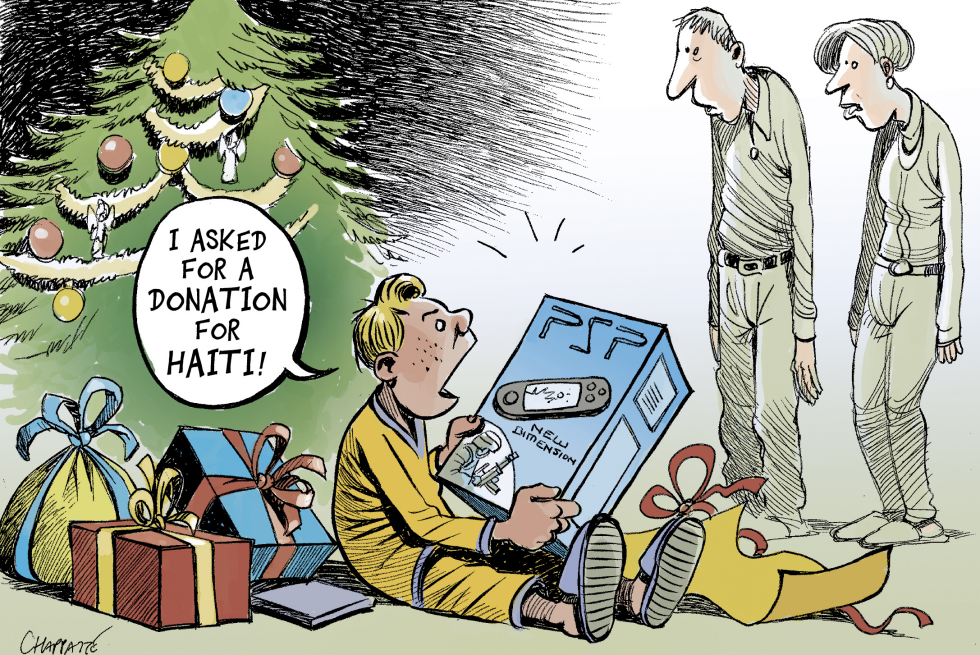  CHRISTMAS FAILURES by Patrick Chappatte