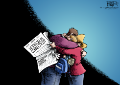 HORROR IN CONNECTICUT  by Nate Beeler