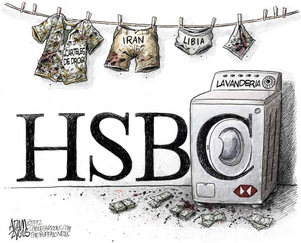  BANCO HSBC by Adam Zyglis