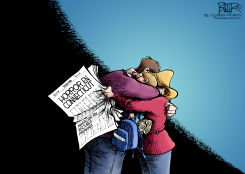 HORROR EN CONNECTICUT  by Nate Beeler