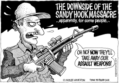 THE DOWNSIDE OF SANDY HOOK by Monte Wolverton
