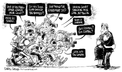 MEDIA AND THE CONNECTICUT SCHOOL SHOOTING by Daryl Cagle