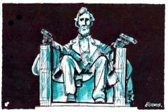 LINCOLN MEMORIAL by Malcolm Evans