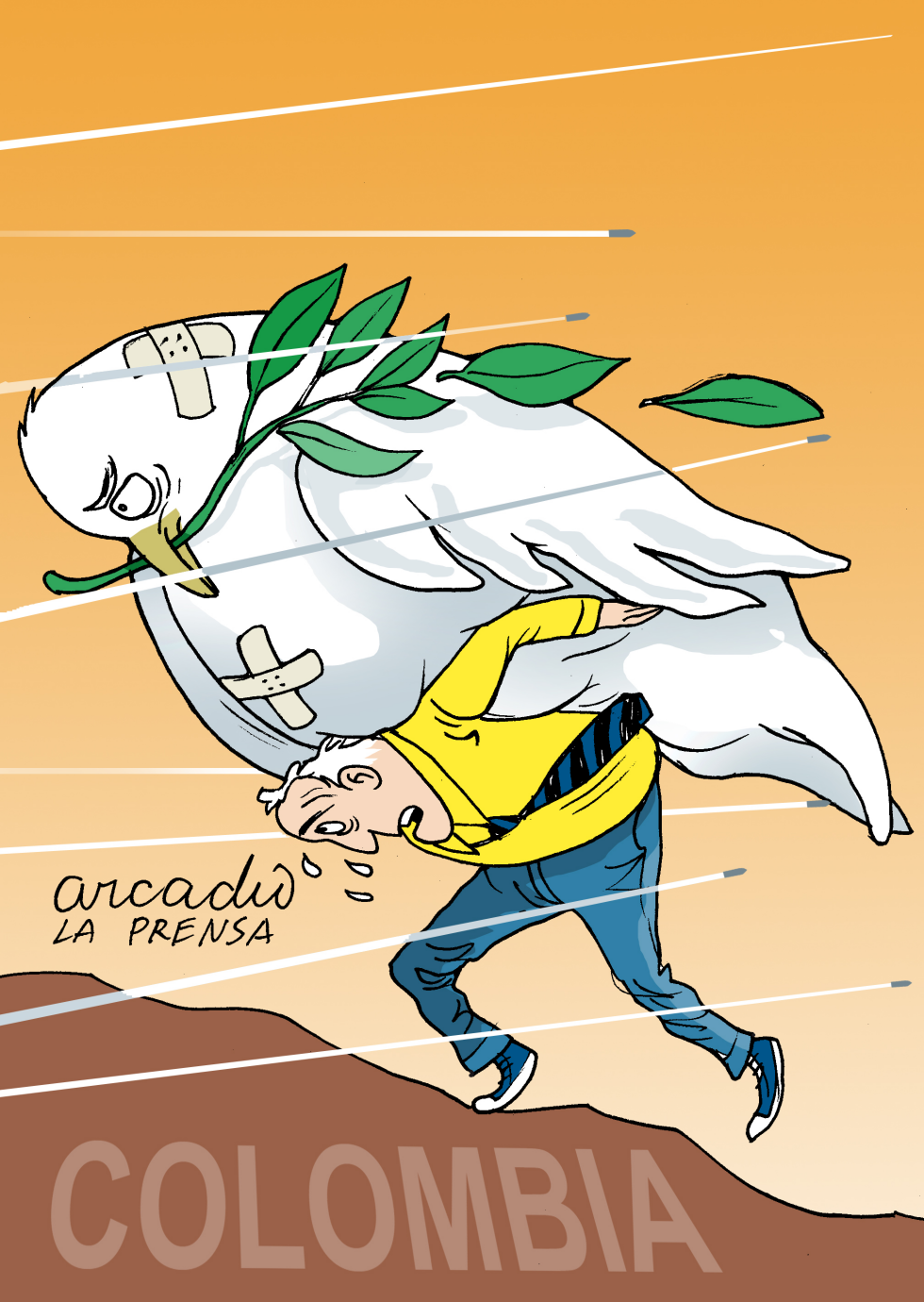 La dura paz en Colombia