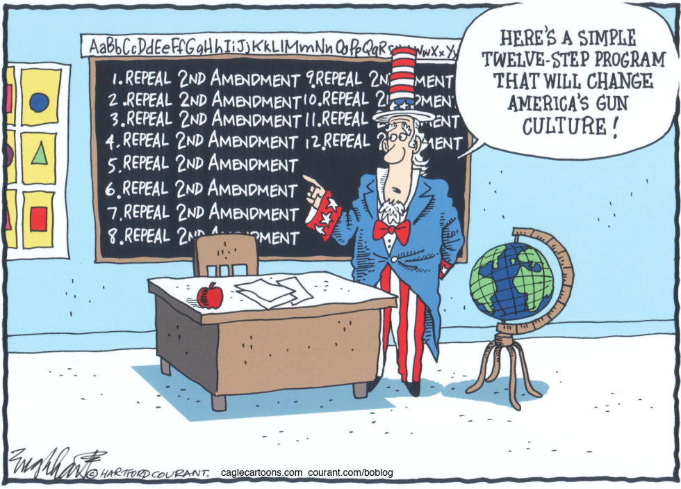  REPEAL THE 2ND AMENDMENT by Bob Englehart