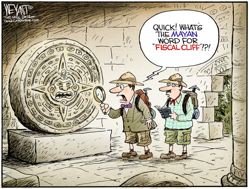 Mayan Fiscal Cliff Color