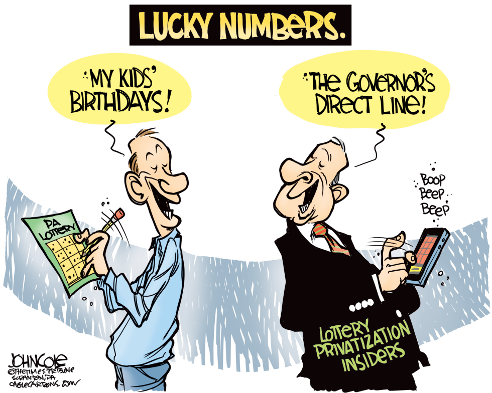 LOCAL PA -- lottery privatization COLOR