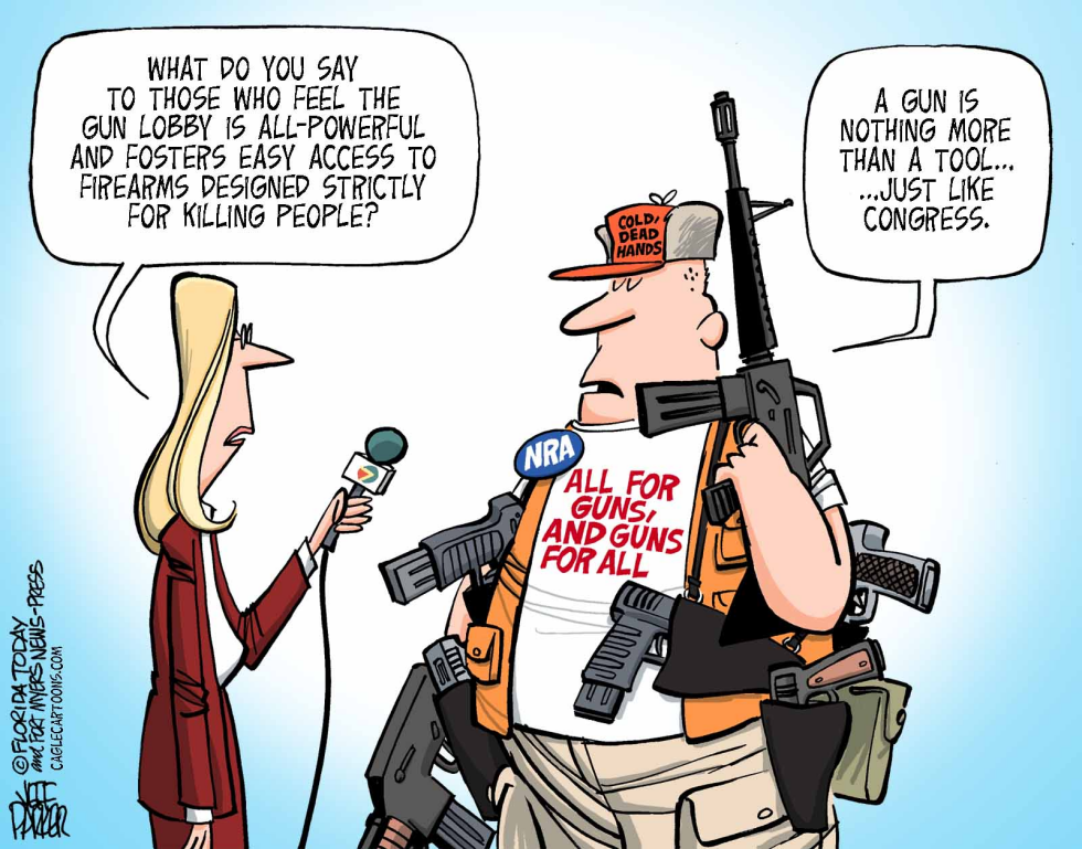  GUN LOBBY USES CONGRESS by Jeff Parker